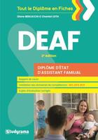 Couverture du livre « Diplôme d'Etat d'assistant familial (DEAF) (2e édition) » de Diane Berlucchi et Chantal Loth aux éditions Studyrama