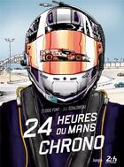 Couverture du livre « 24h du Mans chrono » de Jean-Jacques Dzialowski et Elodie Font aux éditions Jungle