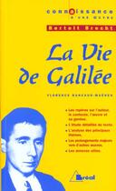 Couverture du livre « La vie de galilee - brecht » de Bancaud aux éditions Breal