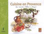 Couverture du livre « Carnet cuisine en Provence ; les recettes d'Élise et Roger » de Elise Et Roger aux éditions Sequoia