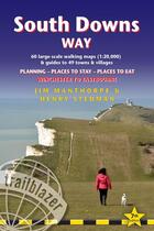 Couverture du livre « South downs way » de Jim Manthorpe et Henry Stedman aux éditions Trailblazer