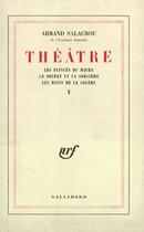 Couverture du livre « Theatre - vol05 » de Armand Salacrou aux éditions Gallimard (patrimoine Numerise)