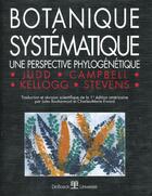 Couverture du livre « Botanique systematique une perspective phylogenetique » de Judd aux éditions De Boeck