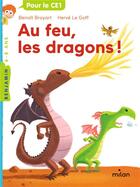 Couverture du livre « Au feu, les dragons ! » de Herve Le Goff et Benoit Broyart aux éditions Milan