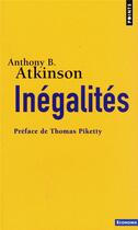 Couverture du livre « Inégalités » de Anthony B. Atkinson aux éditions Points