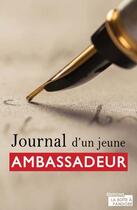 Couverture du livre « Journal d'un jeune ambassadeur » de Amir Fehri aux éditions La Boite A Pandore
