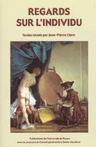 Couverture du livre « Regards sur l'individu » de Jean-Pierre Clero aux éditions Pu De Rouen