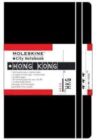 Couverture du livre « City notebook hong kong poche couv. rigide noir » de Moleskine aux éditions Moleskine Papet