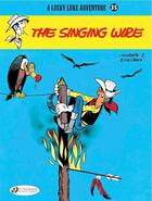 Couverture du livre « Lucky Luke T.35 ; the singing wire » de Rene Goscinny et Morris aux éditions Cinebook