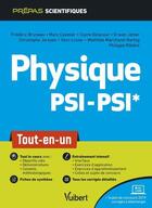 Couverture du livre « Physique ; PSI-PSI* » de  aux éditions Vuibert