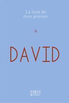 Couverture du livre « David » de Lebrun Jules aux éditions First