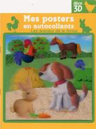 Couverture du livre « Mes posters en autocollants » de Chiodo Virginie aux éditions Cerf Volant