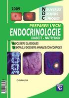 Couverture du livre « Endocrinologie, diabète, nutrition » de E. Ghanassia aux éditions Vernazobres Grego