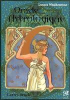 Couverture du livre « L'oracle astrologique ; coffret ; cartes oracles » de Lunaea Weatherstone aux éditions Vega