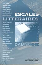 Couverture du livre « Escales litteraires d'automne » de  aux éditions Castor Astral