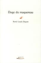 Couverture du livre « Éloge du maquereau » de Rene-Louis Doyon aux éditions Serge Safran