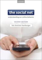 Couverture du livre « The Social Net: Understanding our online behavior » de Yair Amichai-Hamburger aux éditions Oup Oxford