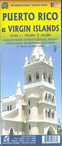 Couverture du livre « Porto rico / puerto rico virgin islands » de  aux éditions Itm