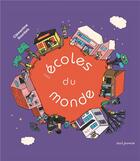 Couverture du livre « Mes écoles du monde » de Clementine Sourdais aux éditions Seuil Jeunesse