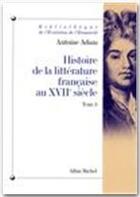 Couverture du livre « Histoire de la littérature française au XVII siècle t.3 » de Antoine Adam aux éditions Albin Michel