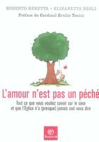 Couverture du livre « Amour n'est pas un peche (l) » de  aux éditions Bayard