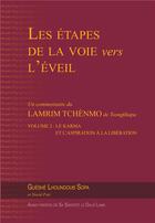 Couverture du livre « Les étapes de la voie vers l'éveil Tome 2 : Le karma et l'aspiration à la libération » de Gheshe Lhoundoub Sopa aux éditions Mahayana