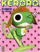 Couverture du livre « Sergent Keroro Tome 2 » de Mine Yoshizaki aux éditions Kana