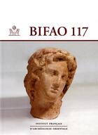 Couverture du livre « BIFAO t.117 » de  aux éditions Ifao