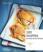 Couverture du livre « Recettes en moins de 30 minutes » de  aux éditions Marie-claire