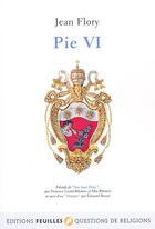 Couverture du livre « Pie VI » de Jean Flory aux éditions Beauchesne