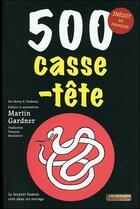 Couverture du livre « 500 casse-tête » de Henry E. Dudeney aux éditions Fantaisium