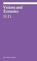 Couverture du livre « H.d. visions and ecstasies selected essays » de Michael Green aux éditions David Zwirner