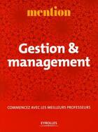 Couverture du livre « Gestion et management » de Aiesb aux éditions Eyrolles