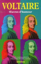 Couverture du livre « Oeuvres d'humour » de Voltaire aux éditions Omnibus