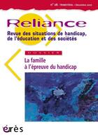 Couverture du livre « La famille à l'épreuve du handicap » de  aux éditions Eres