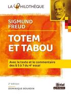 Couverture du livre « Totem et tabou ; Sigmund Freud » de Dominique Bourdin aux éditions Breal