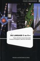 Couverture du livre « Du langage C au C++ » de  aux éditions Pu Du Midi