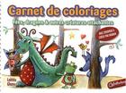 Couverture du livre « Carnet de coloriages et de créations » de Laetitia Gheno aux éditions Creapassions.com