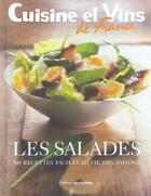 Couverture du livre « Les salades ; 60 recettes faciles au fil des saisons » de  aux éditions Marie-claire