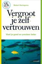 Couverture du livre « Vergroot je zelfvertrouwen » de Robert Haringsma aux éditions Uitgeverij Lannoo