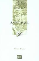 Couverture du livre « Saint Paul » de Etienne Trocme aux éditions Que Sais-je ?