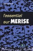 Couverture du livre « Essentiel Sur Merise » de Dionisi aux éditions Eyrolles