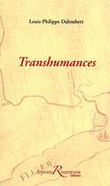 Couverture du livre « Transhumances » de Louis-Philippe Dalembert aux éditions Riveneuve