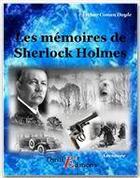 Couverture du livre « Les mémoires de Sherlock Holmes » de Arthur Conan Doyle aux éditions Thriller Editions