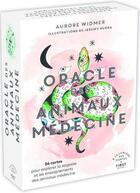 Couverture du livre « L'oracle des animaux médecine » de Aurore Widmer et Jeremy Rueda aux éditions First