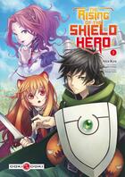 Couverture du livre « The rising of the shield hero Tome 1 » de Yusagi Aneko et Kyu Aiya aux éditions Bamboo