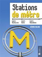Couverture du livre « Paris stations de métro » de Gerard Rolland aux éditions Bonneton