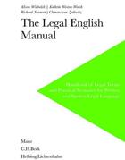 Couverture du livre « The legal english manual » de  aux éditions Helbing
