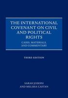 Couverture du livre « The International Covenant on Civil and Political Rights: Cases, Mater » de Castan Melissa aux éditions Oup Oxford