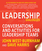 Couverture du livre « Leadership Dialogues » de Harris Dave aux éditions Crown House Digital